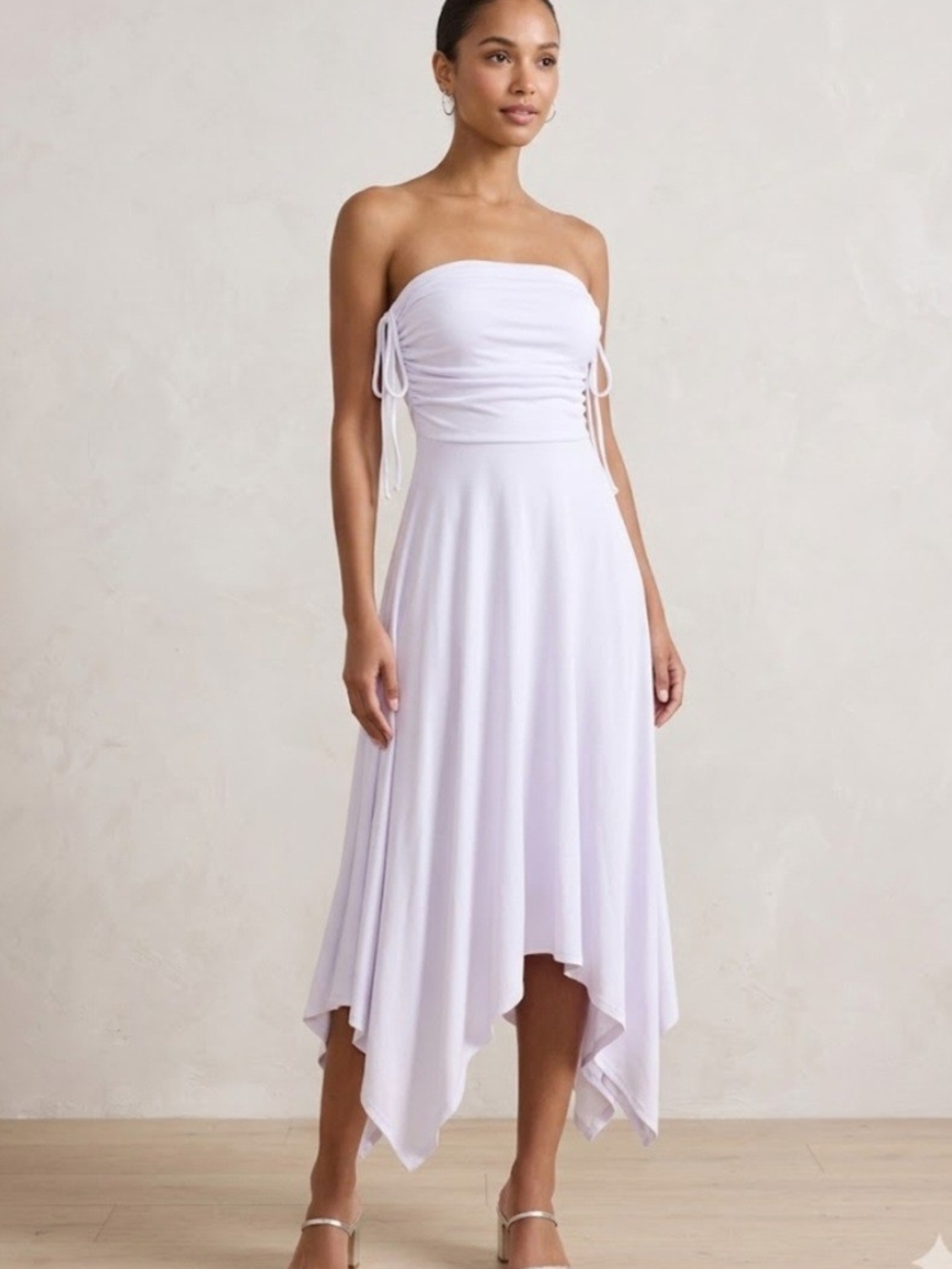 NWT! Free People Zella Convertible Midi Ruched Dress And Skirt